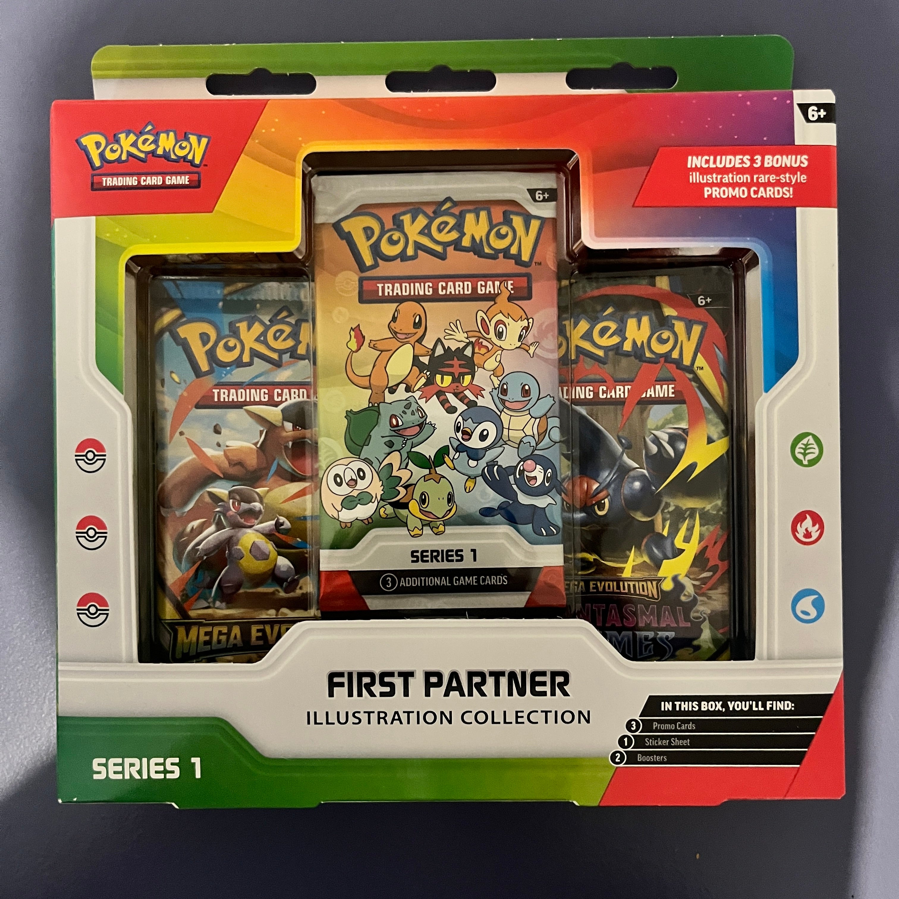 Series 1 First Partner Illustration Collection Pokemon Trading Card Game